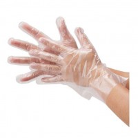 Brush Kitchen Household Cleaning Use Poly Food Service Gloves